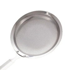 Cuchara Espumadora Grasa 32 cm con Patrón de Agujeros Denso Uniforme