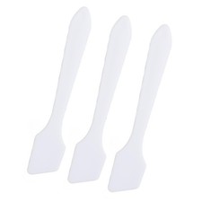 3x Crema Facial Mascarilla Espátula Set Profesional Belleza Cuidado de la Piel Plástico Cosmético