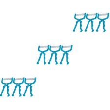 9 piezas depiladora facial manual depiladora facial suministros de cuidado facial (azul)