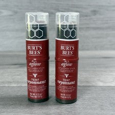 Paquete de 2 barras de labios y mejillas Burt's Bees All Aglow #1253 Dahlia Dew 0,32 oz SELLADAS