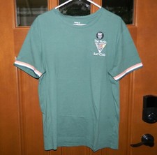NUEVO CON ETIQUETAS HURLEY Unisex Mallard Verde SURF CLUB Moda Camiseta* M