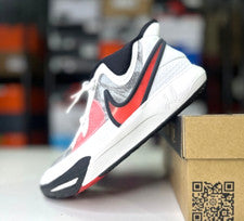 Nike Kyrie 8 Go GS Blanco Rojo Universitario | Talla 7Y Niños | DQ8076-100 | 2022