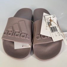 Adidas Adilette Aqua Slides IF6067 Malva Lila Reino Unido 6 Nuevo Con Etiquetas
