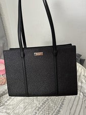 Bolso Grande Kate Spade Kenzie Negro Brillo