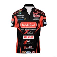 Jersey de pesca de lubina personalizado almacén cury cremallera para hombre estilo bolos
