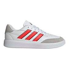 Adidas Hombres Courtblock Informal Entrenadores Zapatos Ligeros Blancos