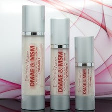 Crema reafirmante antienvejecimiento para el cuidado de la piel DMAE y MSM suero facial orgánico natural