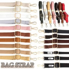 Bolso de cuero PU Correa Cinturón Ajustable Fino Correa de Repuesto Hágalo Usted Mismo Bandolera Color