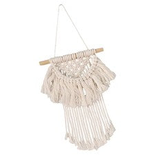 1 pieza colgante de pared con borla de algodón reutilizable boho colgante adorno para decoración del hogar