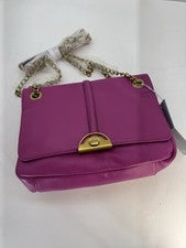 Bolso de mano/bolso bandolera Antonio Melani de cuero rosa para mujer nuevo con etiquetas