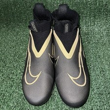 Botines de fútbol Nike Alpha Menace Elite 3 Mid para hombre talla 11,5 negros tostados RAROS