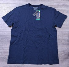 Camisa Banana Republic Adulto X-Grande Azul Luxe Touch Camiseta Manga Corta Para Hombre
