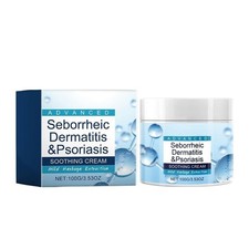 Crema calmante nutritiva para el cuidado del cabello para dermatitis seborreica y psoriasis