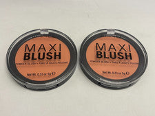 Paquete de 2 maxi rubor en polvo Rimmel London para mujer 004 Sweet Cheeks 0,31 oz