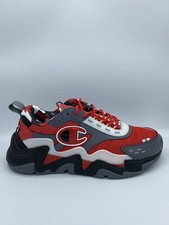 Zapatillas Hombre Champion Hyper C Flood Escarlata/Gris/Negras