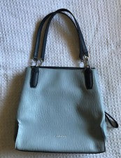 Cartera/bolso de mano para mujer ☼ Bolso de hombro�� de Calvin Klein azul bebé