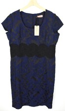 Vestido COCCAPANI TREND Para Mujer Reino Unido 18 Manga Corta Cuello Redondo Estampado Mini