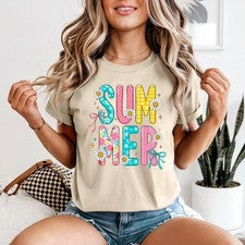 Camiseta de verano para mujer coqueta estética verano moda regalo para ella