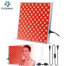 Lámpara de panel de terapia de luz roja LED para cuidado facial antienvejecimiento de la piel belleza 225 LED