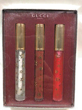 Brillo de labios Gucci Beauty Gloss A Levres edición limitada 3 colores trío NUEVO