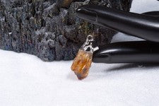 Edelstein Anhänger Citrin ca. 2,5cm ohne Halskette
