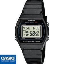 CASIO W-202-1AVEF⎪W-202-1AV⎪W-202-1A⎪ORIGINAL⎪Vintage EDGY⎪Retro⎪NEGRO