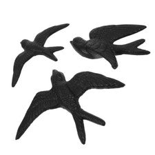3 Piezas Decoraciones Decorativas para Colgar Pájaros para Adornos del Hogar Pared Interior
