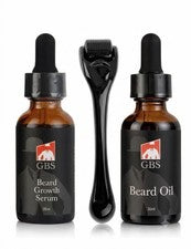 Suero de aceite de crecimiento de bigote para barba para hombres acondicionador de aseo del cabello Derma Roller