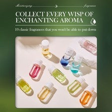 Juego de cápsulas de aceite de esencia para el cabello refrescante y no pegajoso
