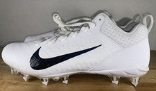 Botines de fútbol Nike Alpha Menace Pro 2 bajos blancos/negros CV6477-100 para hombre talla 15