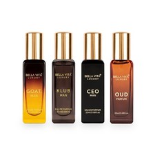 Juego de regalo de perfume de lujo de Bellavita para hombre - Juego de regalo de 4 piezas