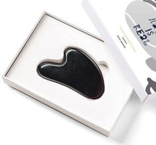 Gua Sha Herramientas Faciales Cristal Curativo - Regalos de Cuidado Personal para Mujeres Herramientas de Cuidado de la 