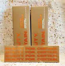 2x~Beauty For Certain~Paleta de contorno suave a esculpido~10,5 g/0,37 oz~Tamaño completo~NUEVO EN CAJA~