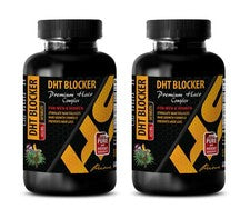 Bloqueador dht con apoyo inmunológico - Fórmula bloqueador dht cabello - Calabaza 2 Botellas