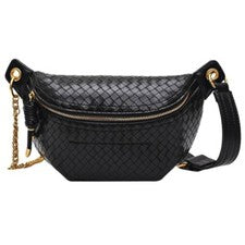 Mujeres Moda CUERO Cintura Cinturón Bolso Damas Bandolera Riñonera Lujo Viaje