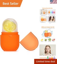 Juego de rodillos de hielo multifuncionales y Gua Sha - Regalo de cuidado facial definitivo para mujeres