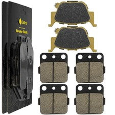Caltric Front & Rear Brake Pads for Honda Foreman Rubicon 500 4x4 2015-2023