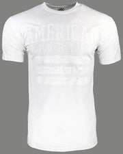 Camiseta para hombre American Fighter Harrington Premium atlética blanca S-4XL