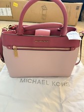 Michael Kors Mujer Dos Tonos Cuero Rosa con Etiquetas y Bolso. Nunca usado
