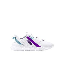 Zapatillas deportivas blancas de entrenamiento PUMA Weave Xt para jóvenes niñas 19282803