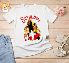 Raro Salt-N-Pepa Graffiti Años 90 Hiphop Retro Pop Negro Unisex Todas las Tallas Camisa