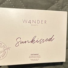 Paleta de ojos y cara Wander Beauty Sunkissed Getaway brillante multicolor 0,34 oz