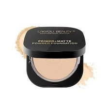 Lakyou Beauty Primer + Base en Polvo Compacta Mate 15g, Tono-03 (Bei Natural