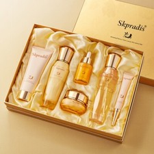 Ginseng Peonía Cuidado de la Piel 6 Piezas Blanqueamiento Envejecimiento Kit Facial Mujeres Cuidado de la Piel Set