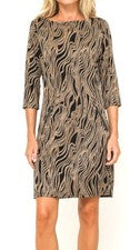 Vestido VEGAS Paris manga 3/4 "Desert Lines" - llamativo - Musthave - Mega - NUEVO