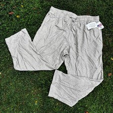 Pantalones de lino talla grande años 90 piernas anchas estilo fluido Mix Studio 3XL