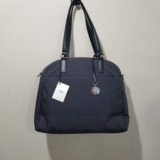 Bolso de viaje Lo & Sons OMG de nailon para mujer gris plateado azul para computadora portátil OG 2 trabajo