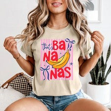 Camiseta Thats Bananas Mujer Coqueta Estética Fruta Moda Regalo Para Ella
