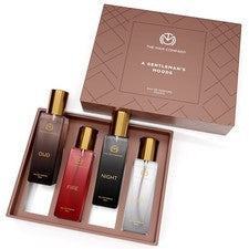 The Man Company Oud, Fire, Night, Blanc Eau De Perfume 20 ml cada juego de 4