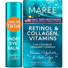 Barra de bálsamo debajo de los ojos MAREE con complejo de retinol y ceramida - facial...